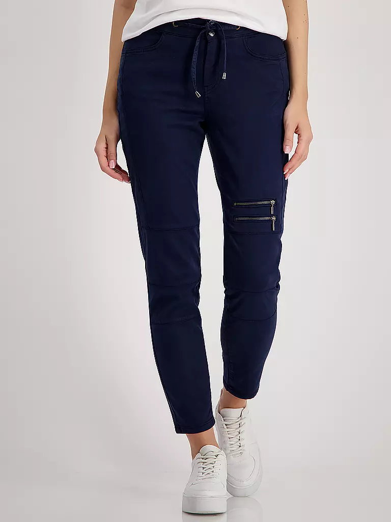 MONARI Hose Jogging Fit dunkelblau