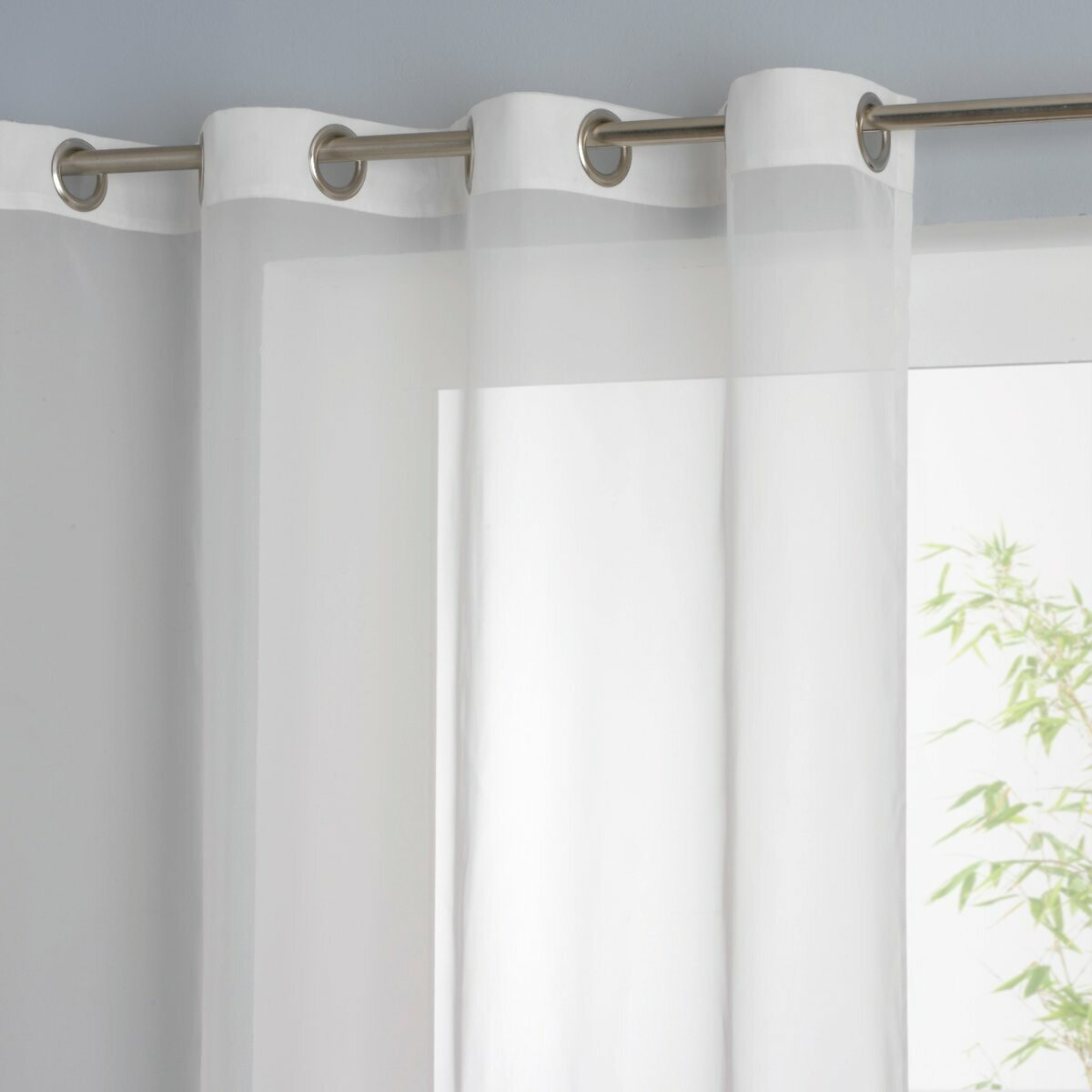 SO'HOME<br>Cortina de radiador com ilhós, Limpo