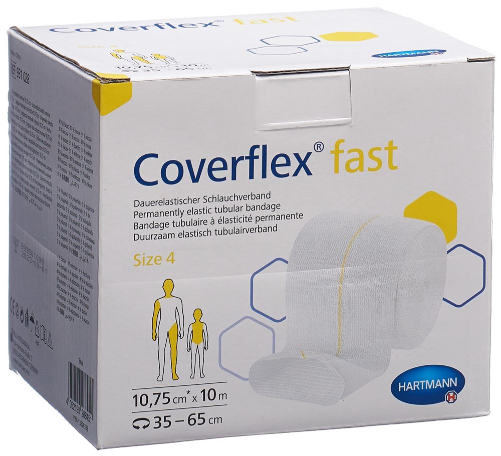 COVERFLEX fast Gr4 10mx10.7cm gelb 1 Stk