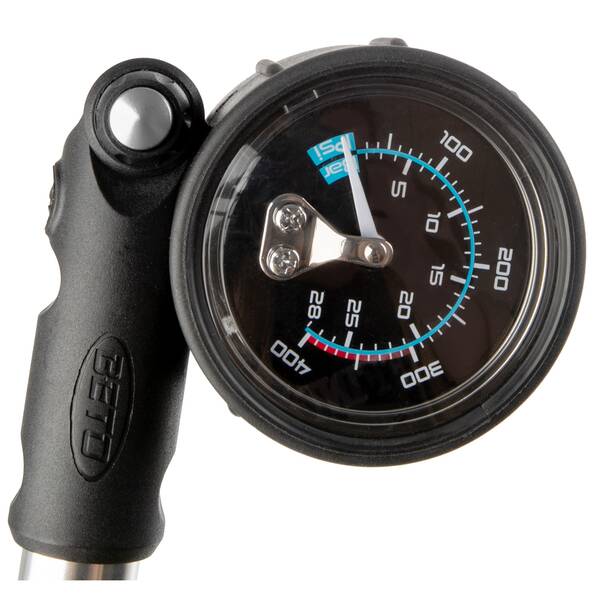 Beto Alu Shock Forgaffelpumpe, 400 PSI