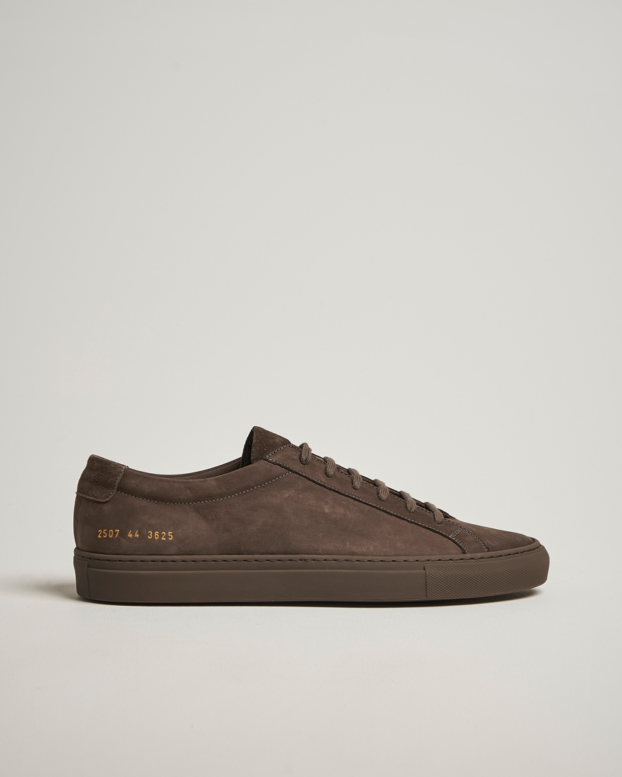 Common Projects Original Achilles Nubuck Sneaker Moka