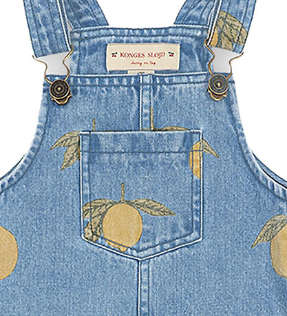 Konges Sløjd Latzhosen - Magot - Lemon Denim