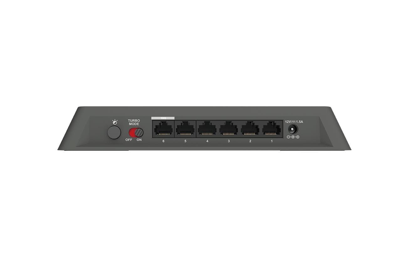 Switch DMS-106XT 6 Port<br>6-Port Multi-Gigabit Unmanaged Switch