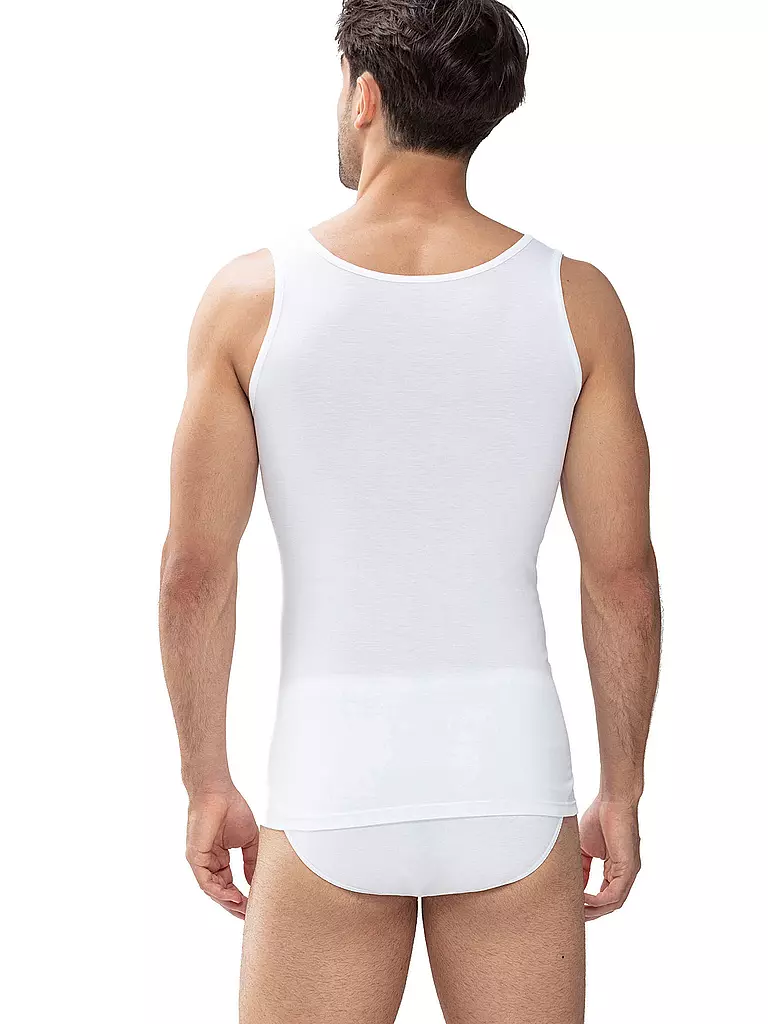 MEY Athletic Shirt Casual Cotton Weiss weiss