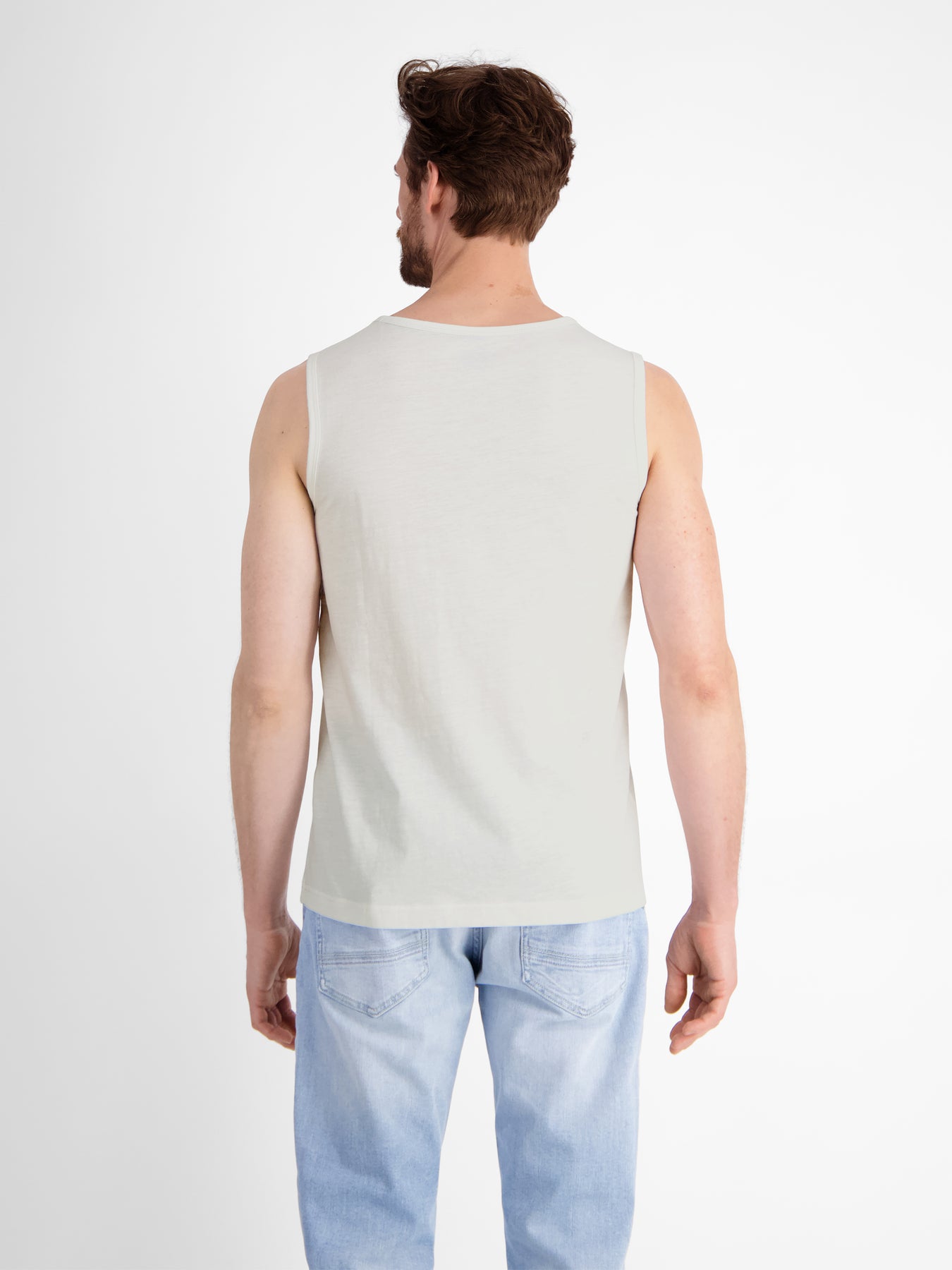 Herren Tanktop mit Brustprint