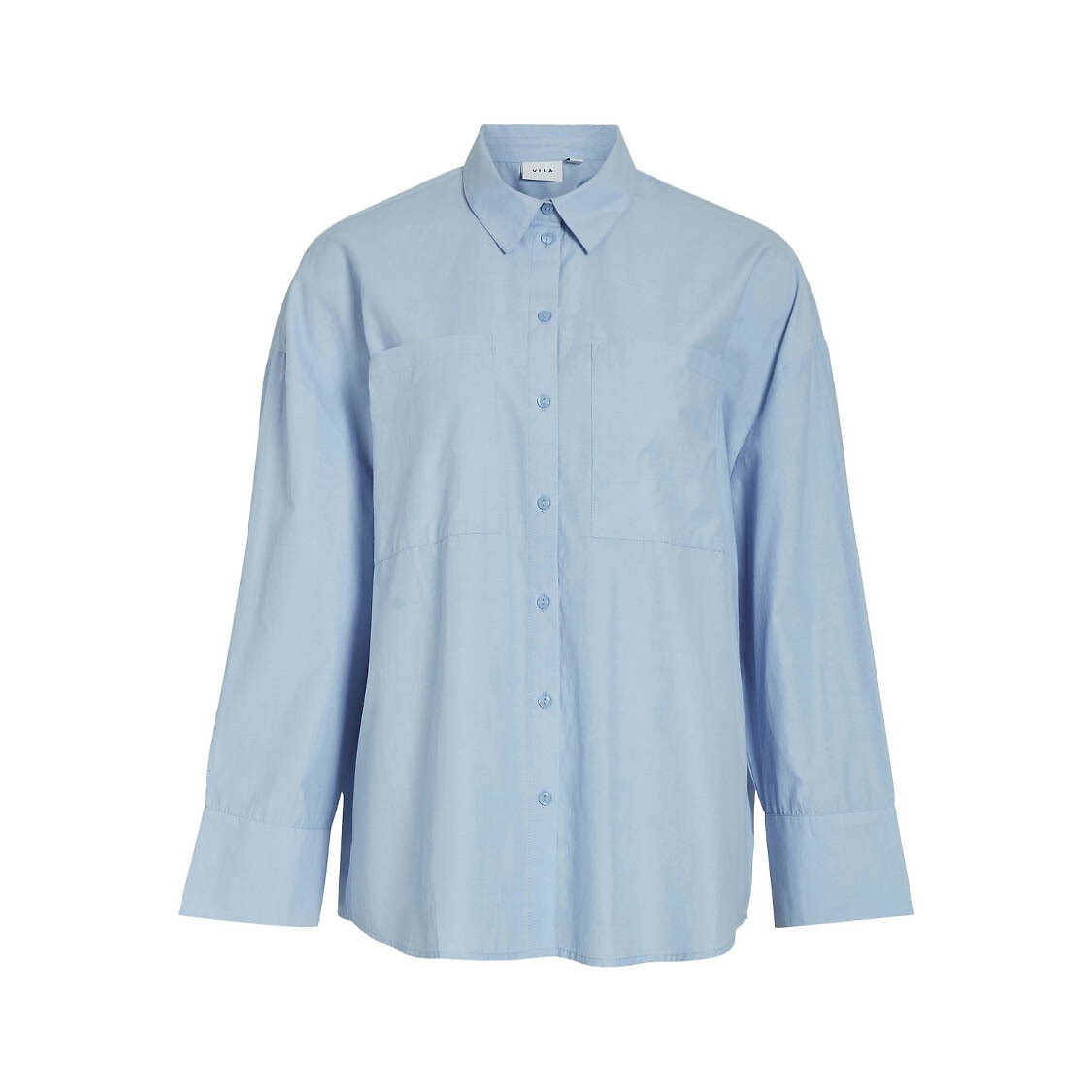 VILA<br>Camisa oversized com bolsos