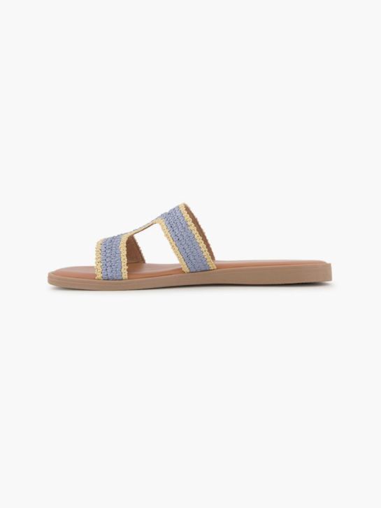 5th Avenue Pantolette Blau
