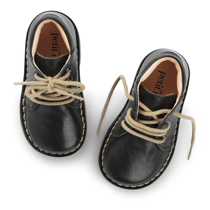 Petit Nord Boots à Lacets Classic | Noir