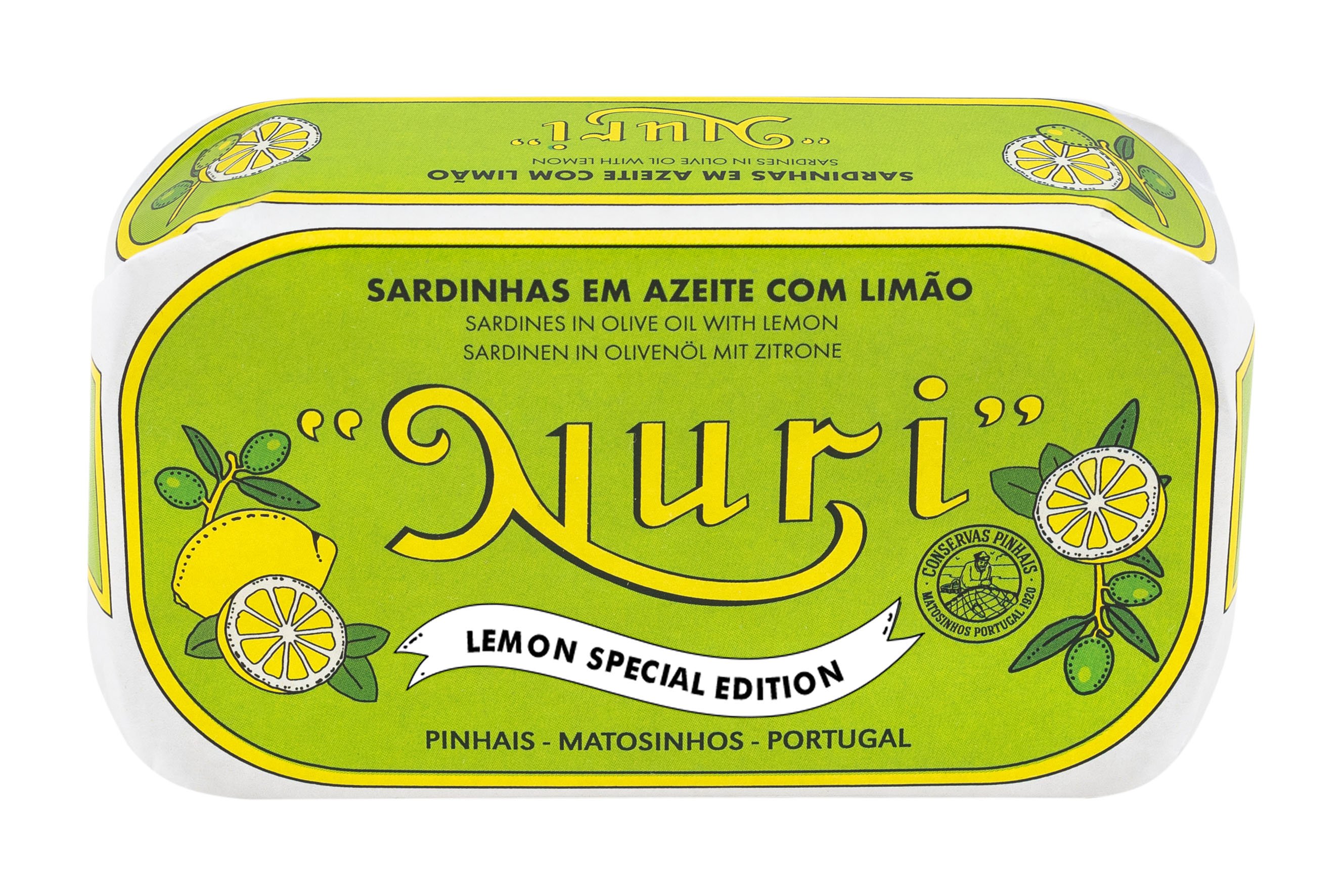 Nuri Sardinen mit Zitrone