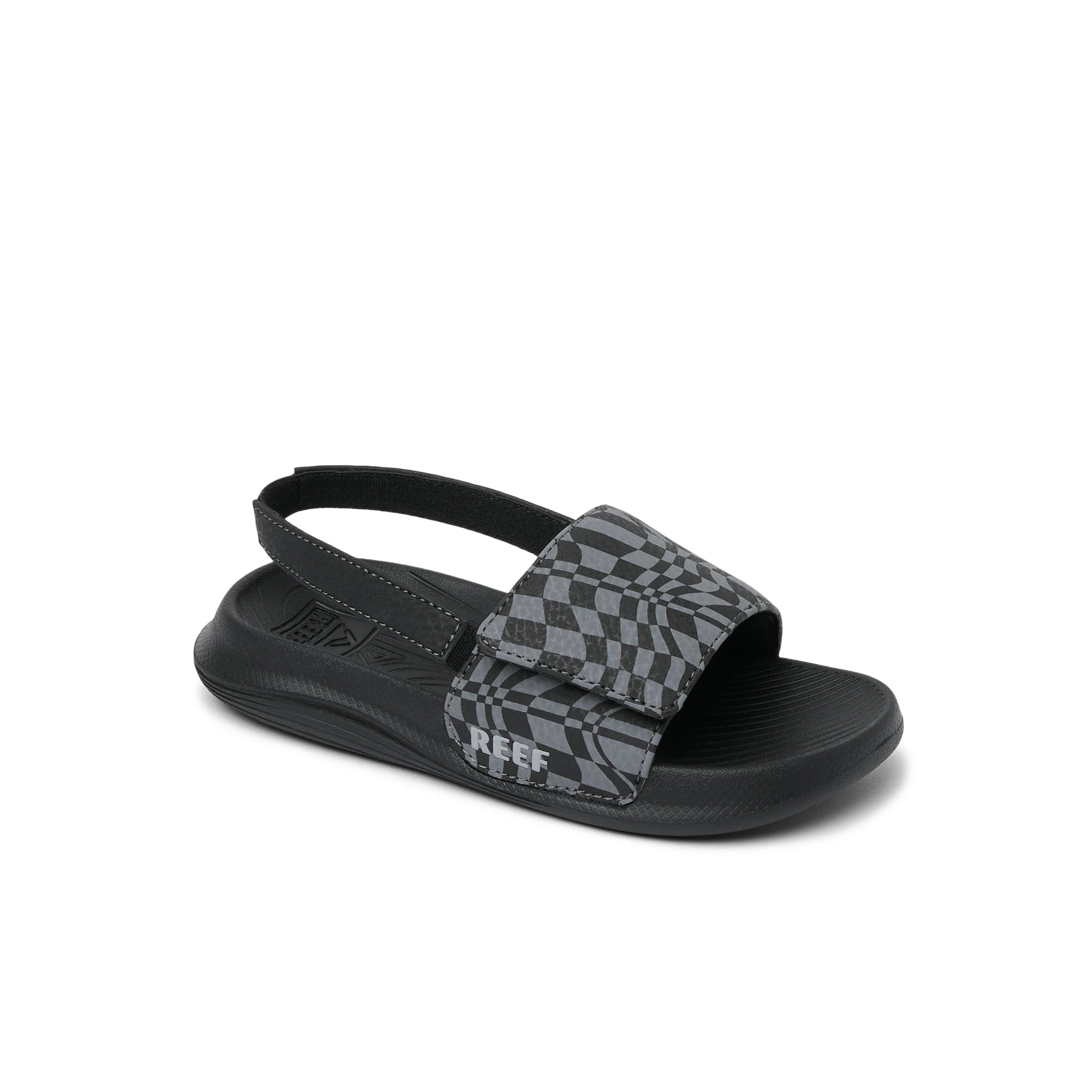 Little Salty Slide Black Swell Checker