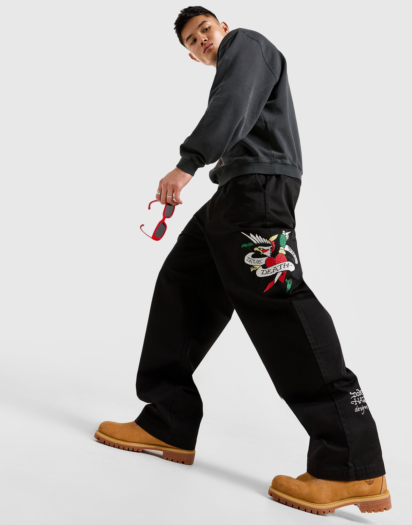 Ed Hardy Pantalon Skate Homme