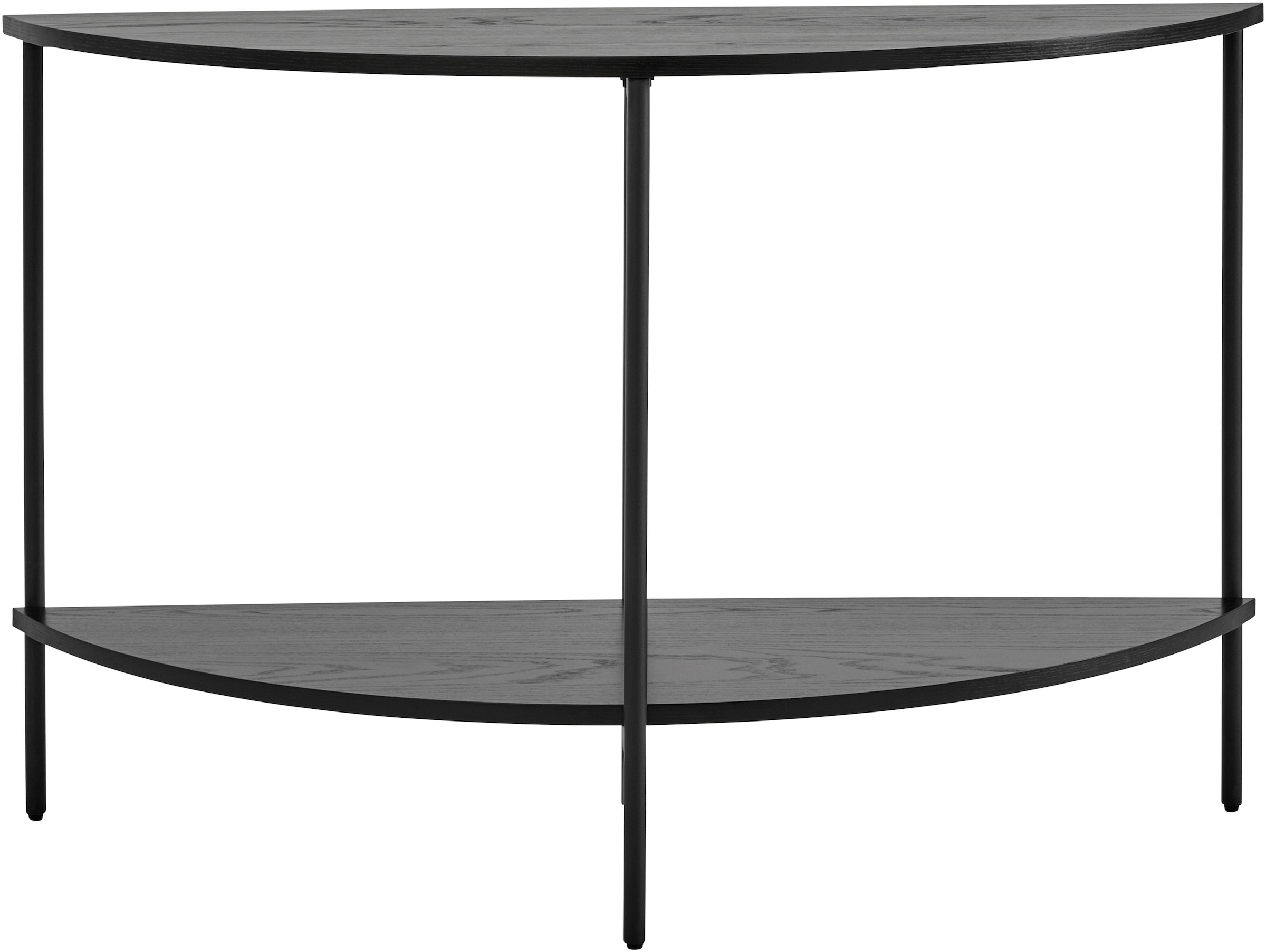 LeGer Home by Lena Gercke Konsolentisch »Leonore, TOPSELLER!, OTTOs Choice« aus massivem Eschenholzfurnier, pulverbeschichtetes Metallgestell