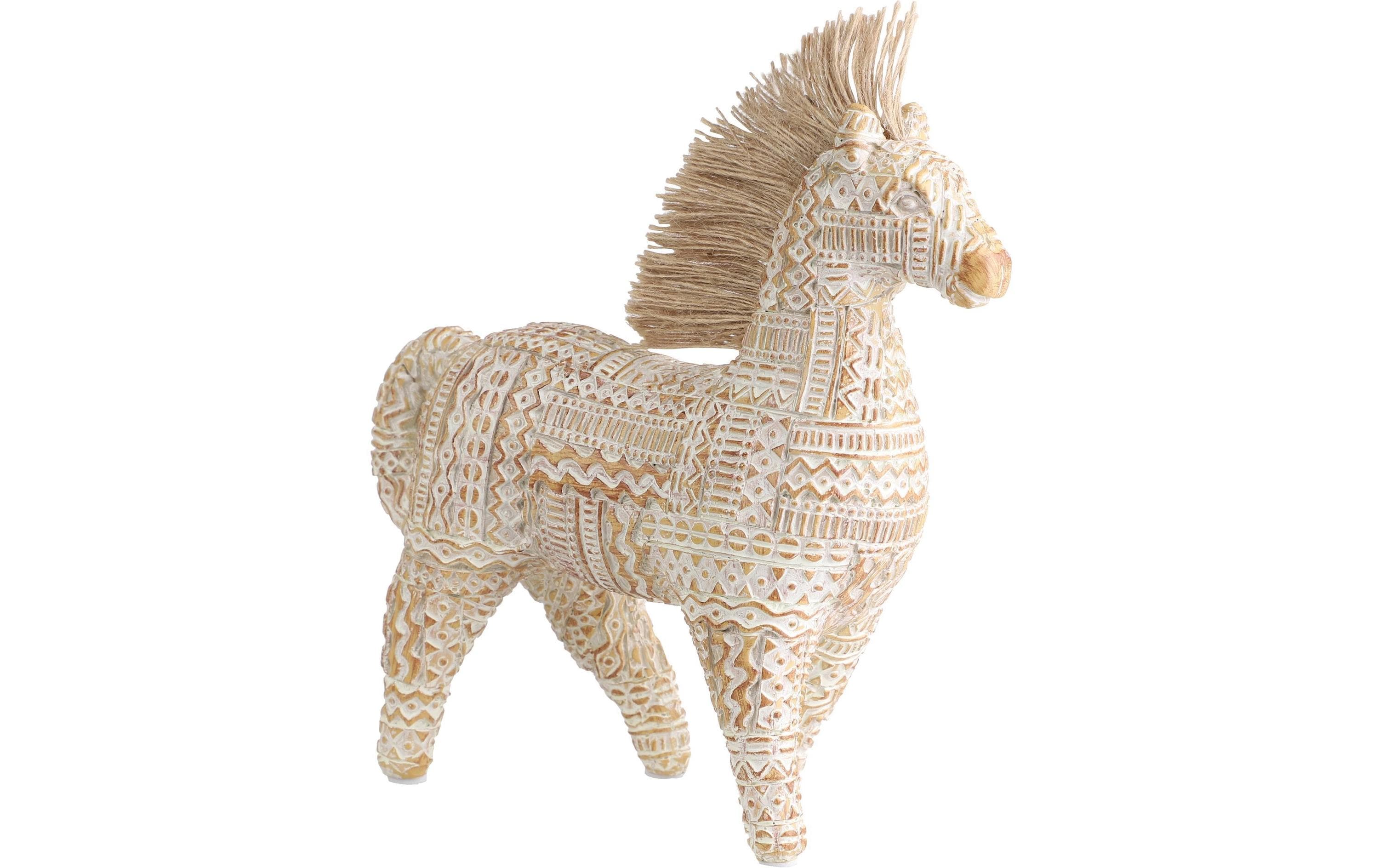 Dekofigur Pferd Ishikari 19.5 x 21 cmPferdefigur