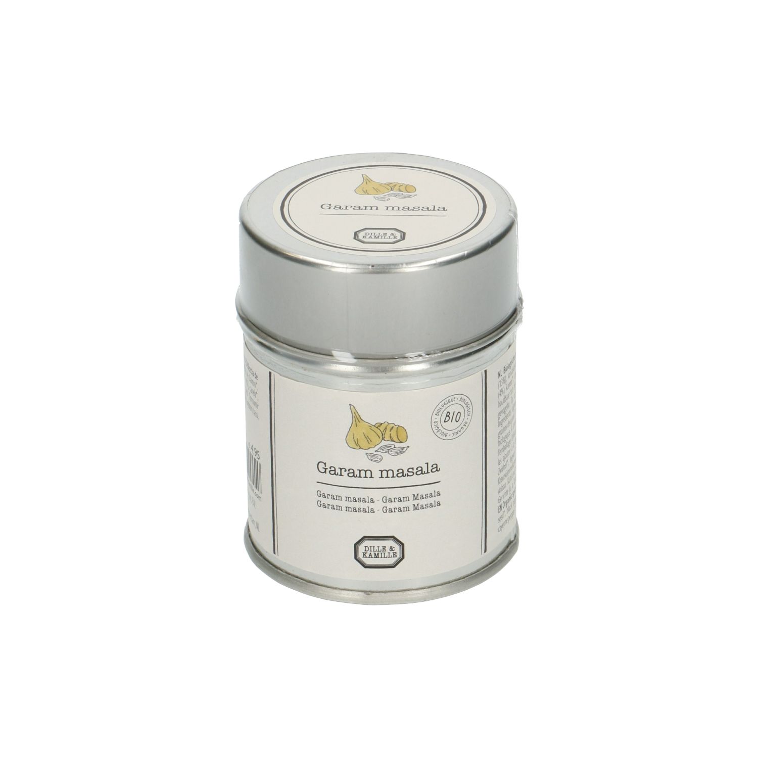 Garam masala, biologisch, blikje, 45 g