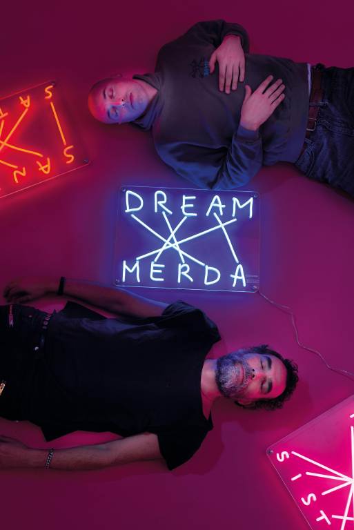 Seletti Connection wandlamp LED Dream-Merda