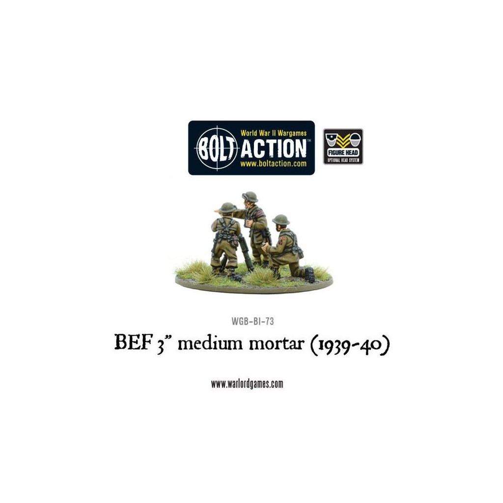 Bolt Action - BEF 3 Medium Mortar (1939-40)