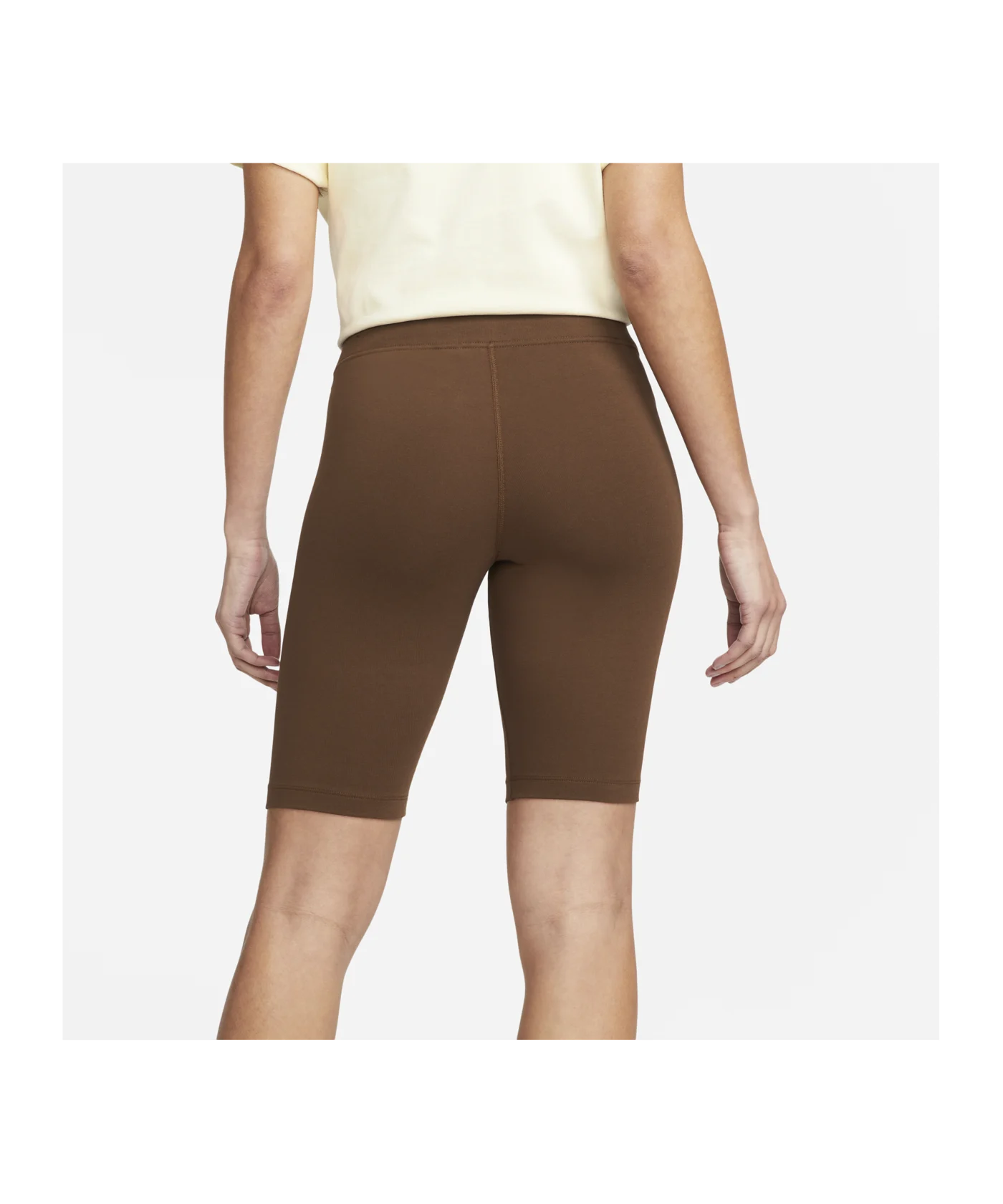 Nike Essential Biker Short Damen Braun F259