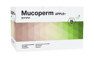 Nutriphyt Mucoperm Apple  Zakjes 60ST