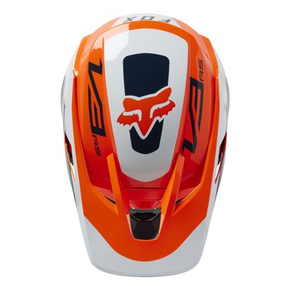 Casque cross Fox V3 RS EFEKT 2023 - Orange / Bleu