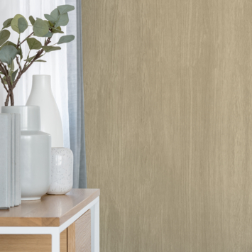 Vliesbehang Eiken wood all-over naturel 120978