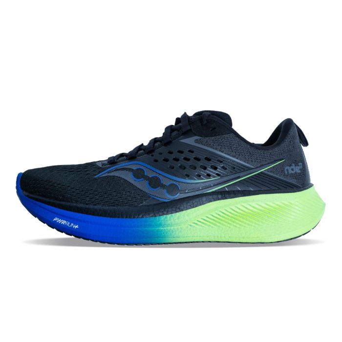 Saucony Unisex Løbesko Men's Ride 17 Sort