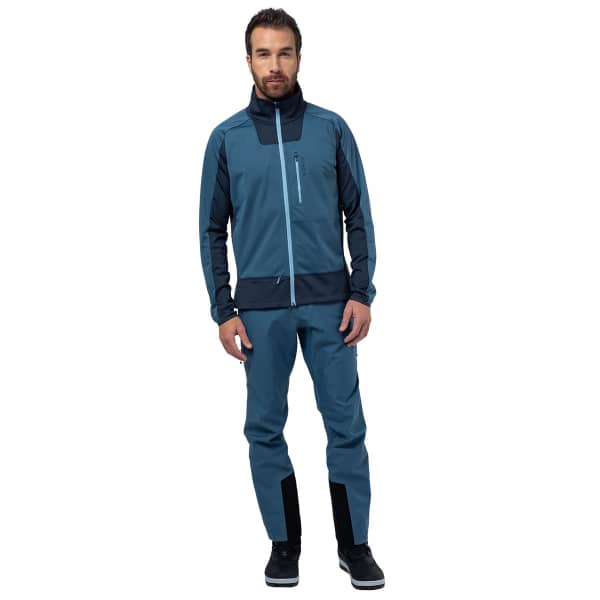 Veste softshell AYAQ SHANDAR SOFTSHELL JKT M BLUE SLATE