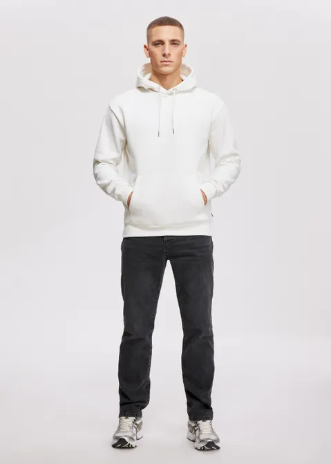 Hoodie base off-white (WIT.O)