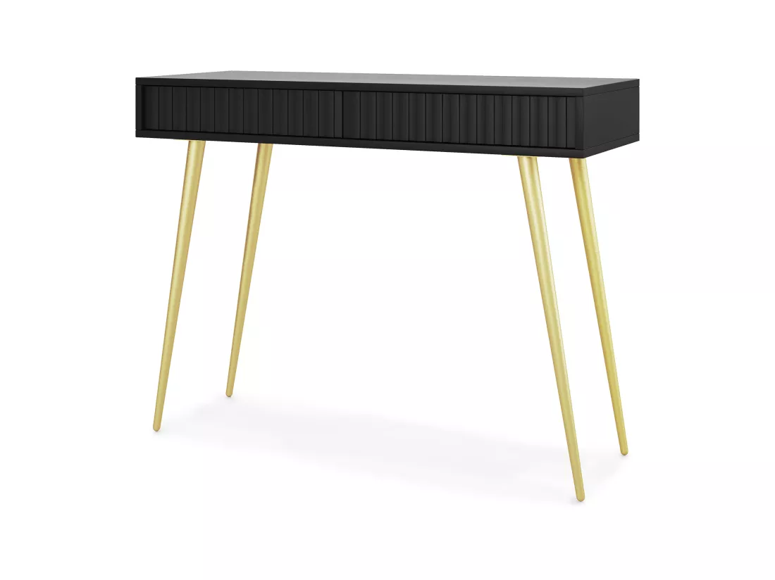 Coiffeuse - 104 cm - noir - Bello