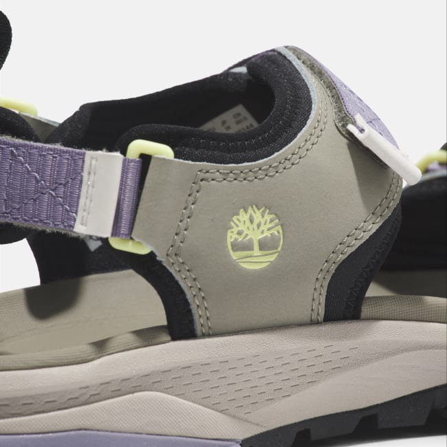 Sandalo a Doppia Fascia Lincoln Peak da Donna in                beige