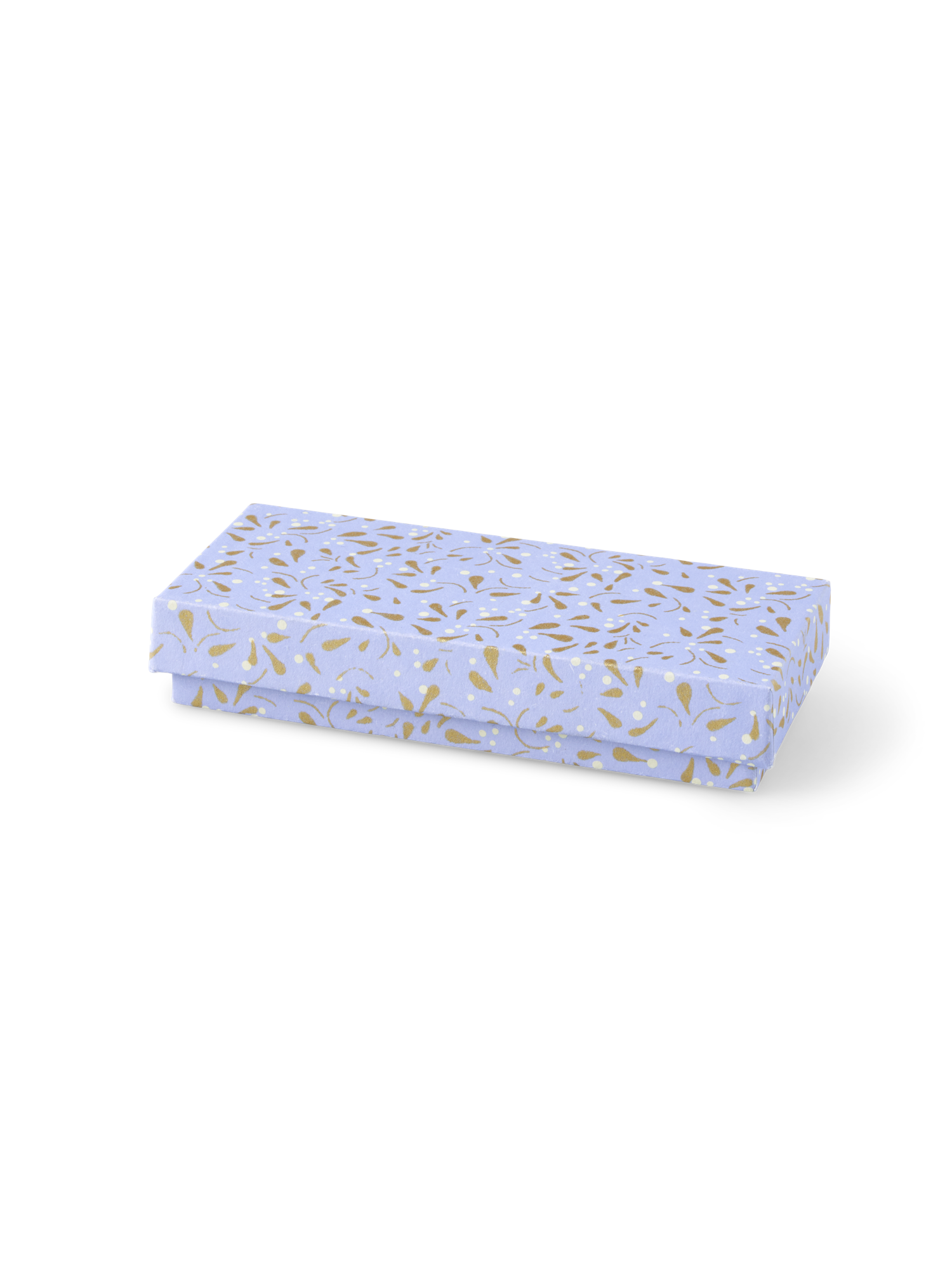 Æske | Bomuld/papir. 16 x 7 x 3 cm.  | Ice Blue