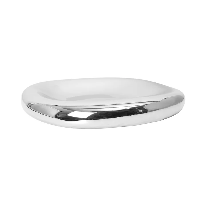 Ferm Living - Bellure Schale, Ø 35 cm, silber