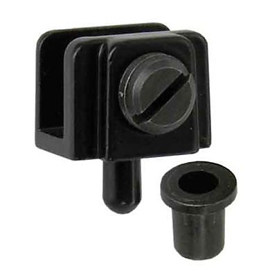 2 pivots pour porte en verre l. 20 mm x H. 16 mm