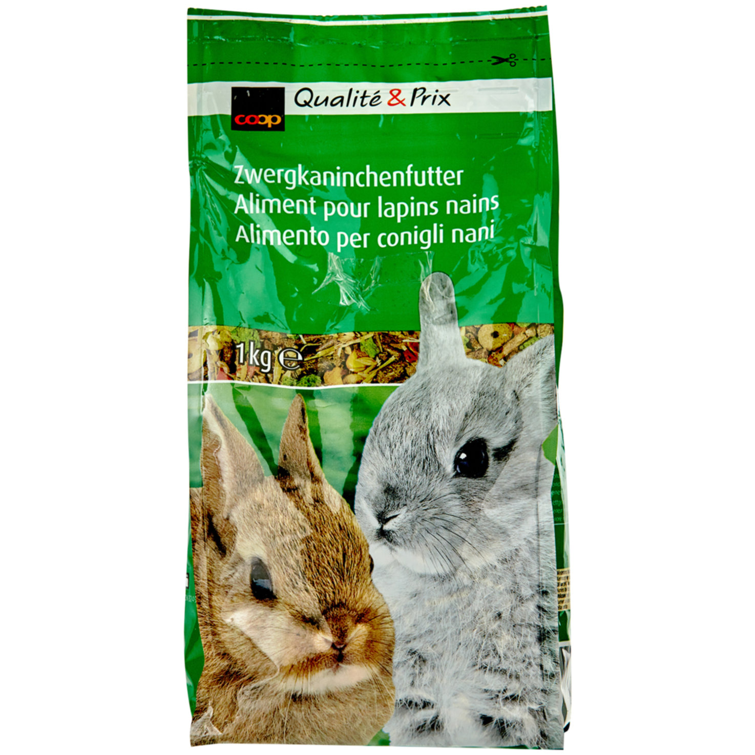 Zwergkaninchenfutter
