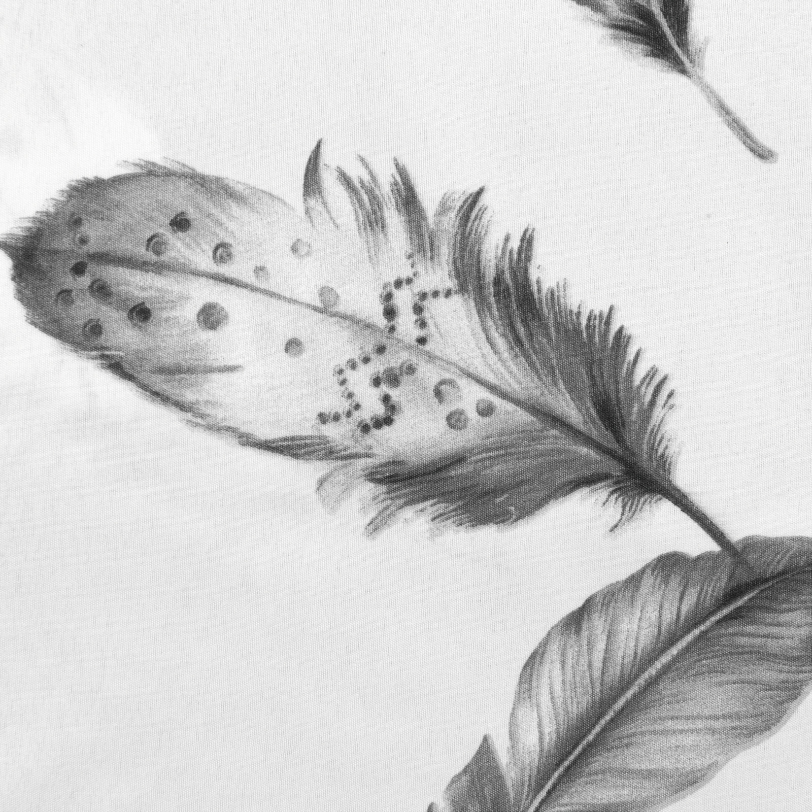 Bettwäsche grau 160x210/65x100cm