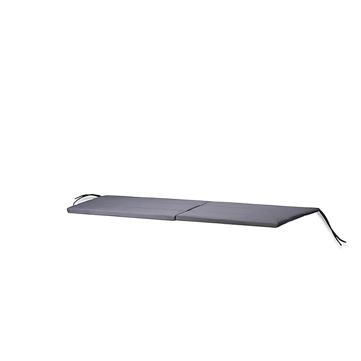 Coussin de banc Blooma Denia gris acier