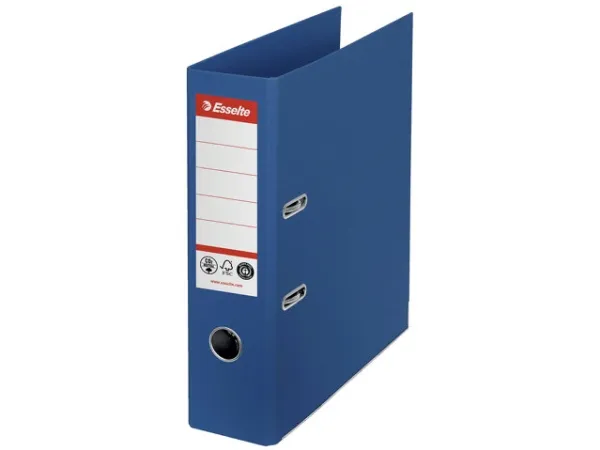 Brevordner Esselte No.1 CO²-neutral A4 blå 75 mm - (10 stk.)