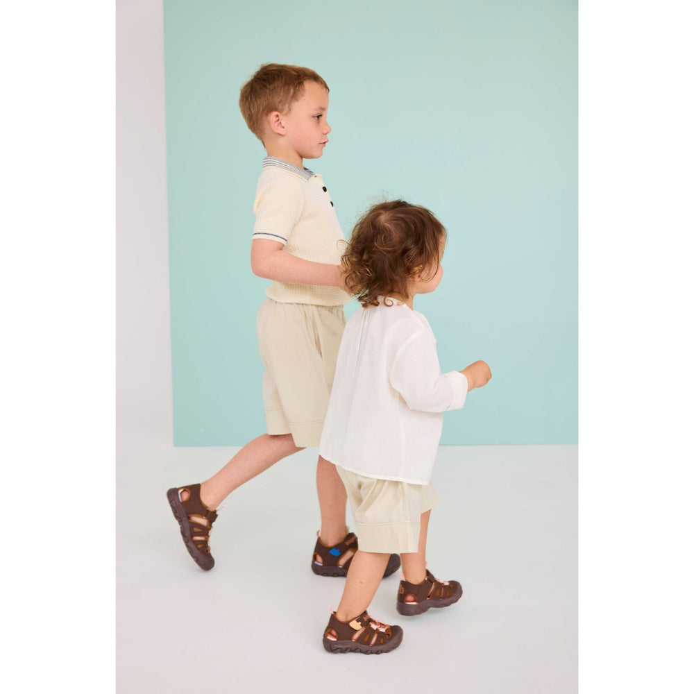 Køb Bisgaard Cacao Beige Parker Sandal