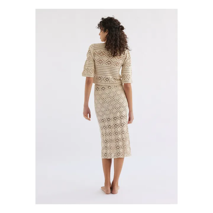 She Made Me Jupe Edith Crochet | Ivoire