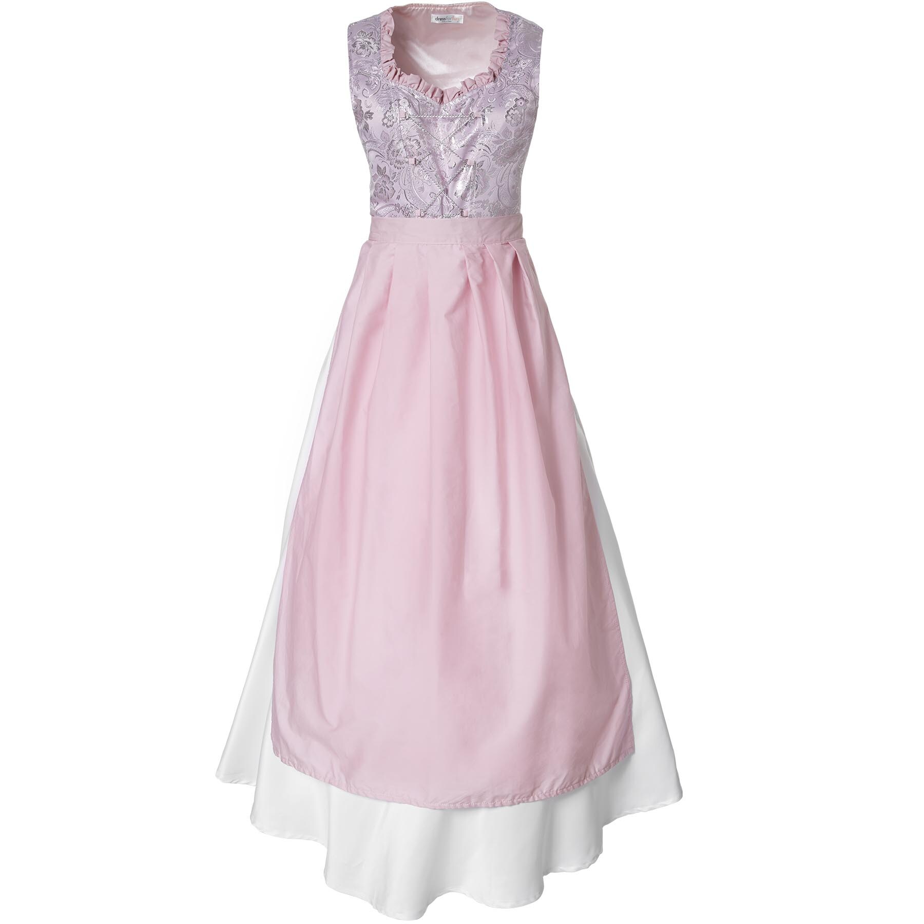 tectake® Frauenkostüm Maxi-Dirndl Neuschwanstein Modell 1
