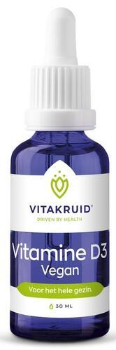 Vitakruid Vitamine D3 vegan druppels 25mcg / 1000 IE 30ml