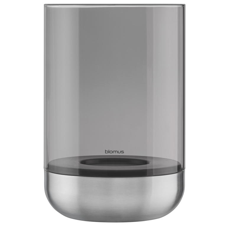 Blomus Calma waxinelichthouder L Stainless Steel matt