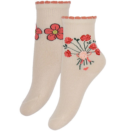Konges Sløjd Socken - 2er-Pack - Rose Mix