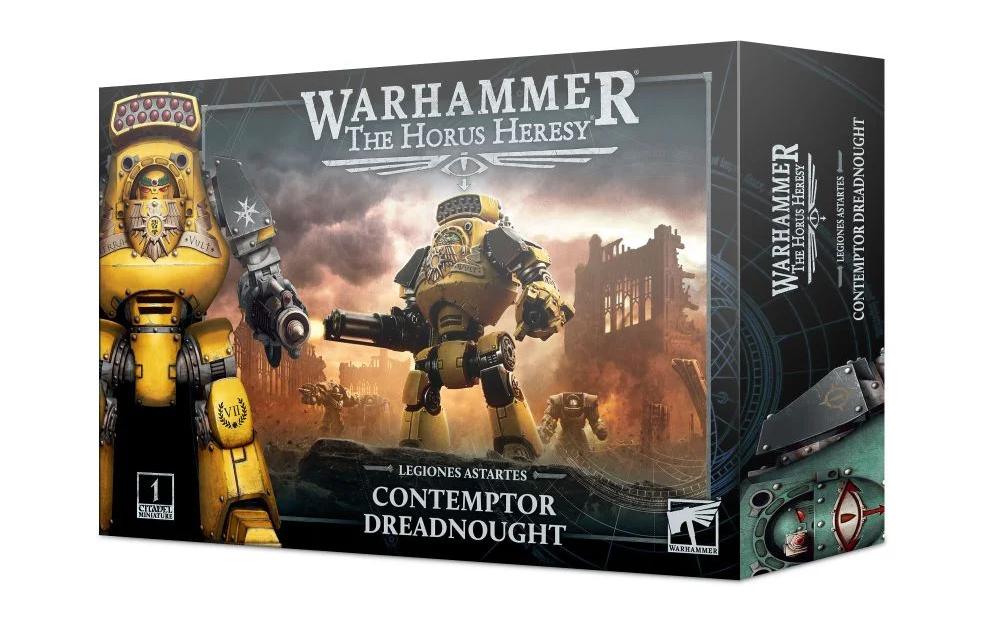 Figur Warhammer 40.000 Contemptor DreadnoughtWarhammer 40K Miniatur Legiones Contemptor Dreadnought