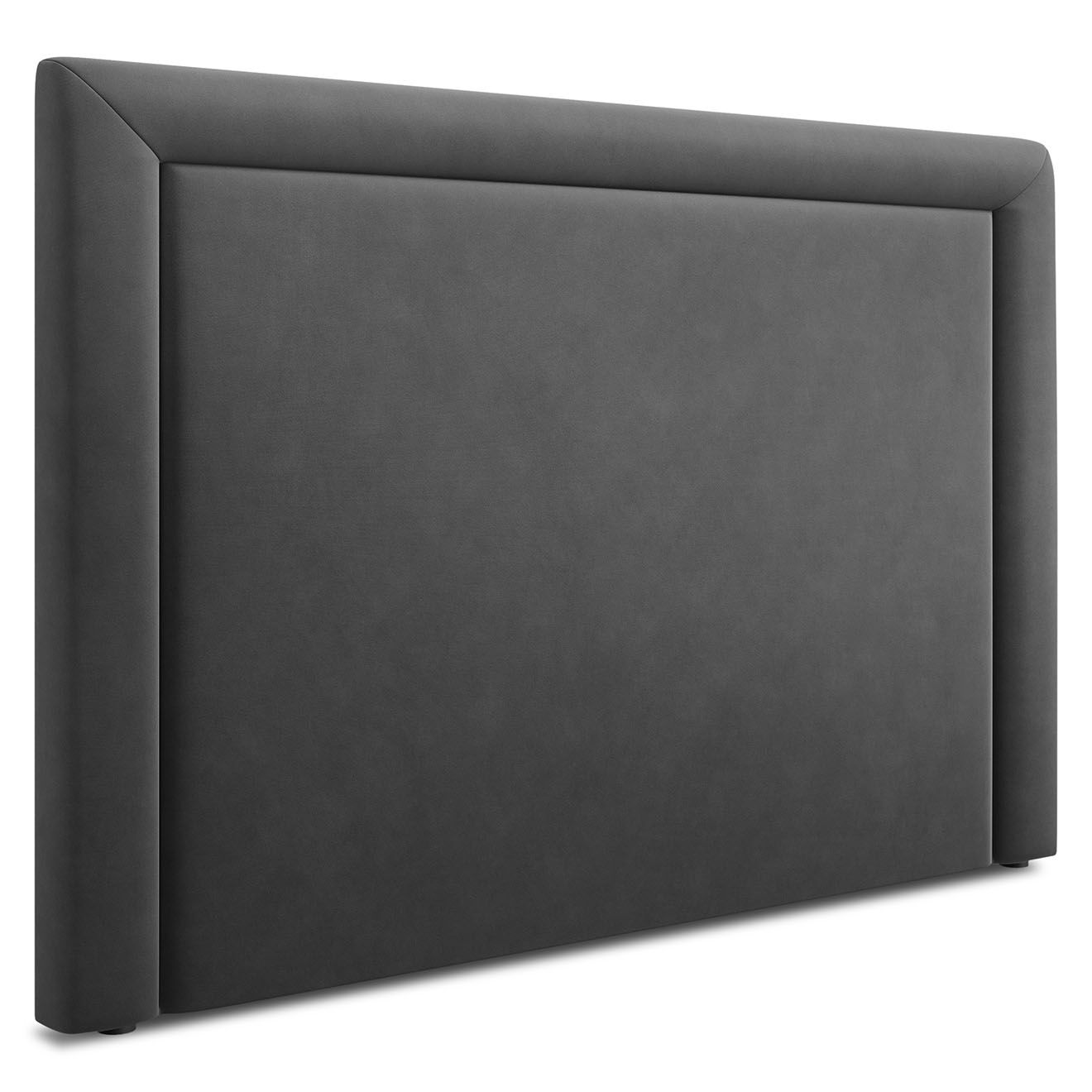 CXL by Christian Lacroix Tête de lit Marie velours gris foncé - 200x120 cm