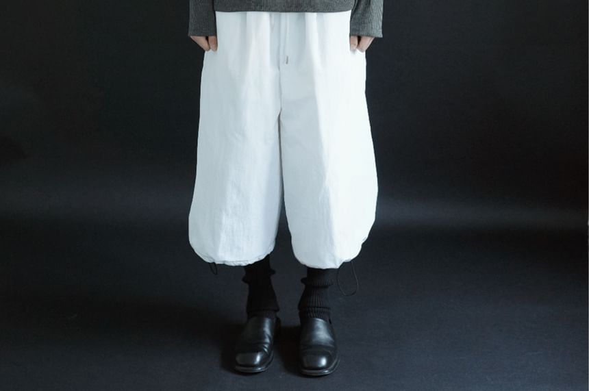 SeoulPop - Unisex geribbelde top met lange mouwen en mock-neck