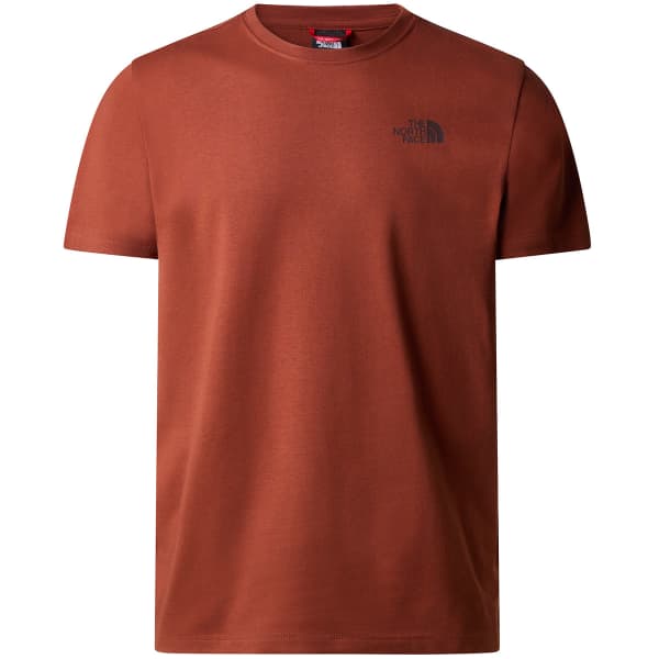 T-shirt THE NORTH FACE M S/S REDBOX CELEBRATION TEE BRANDY BROWN