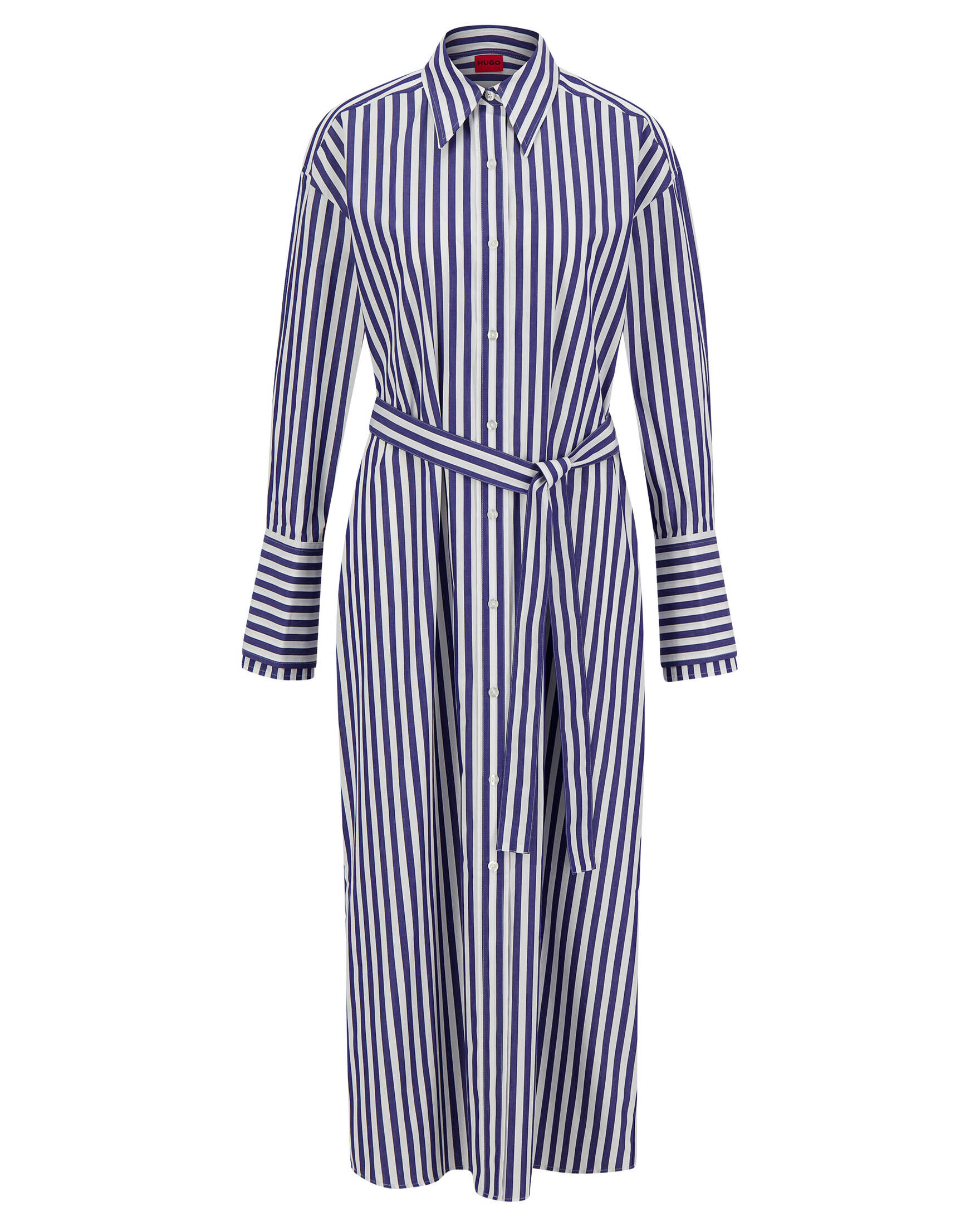 HUGO| Damen Hemdblusenkleid KENEYTA