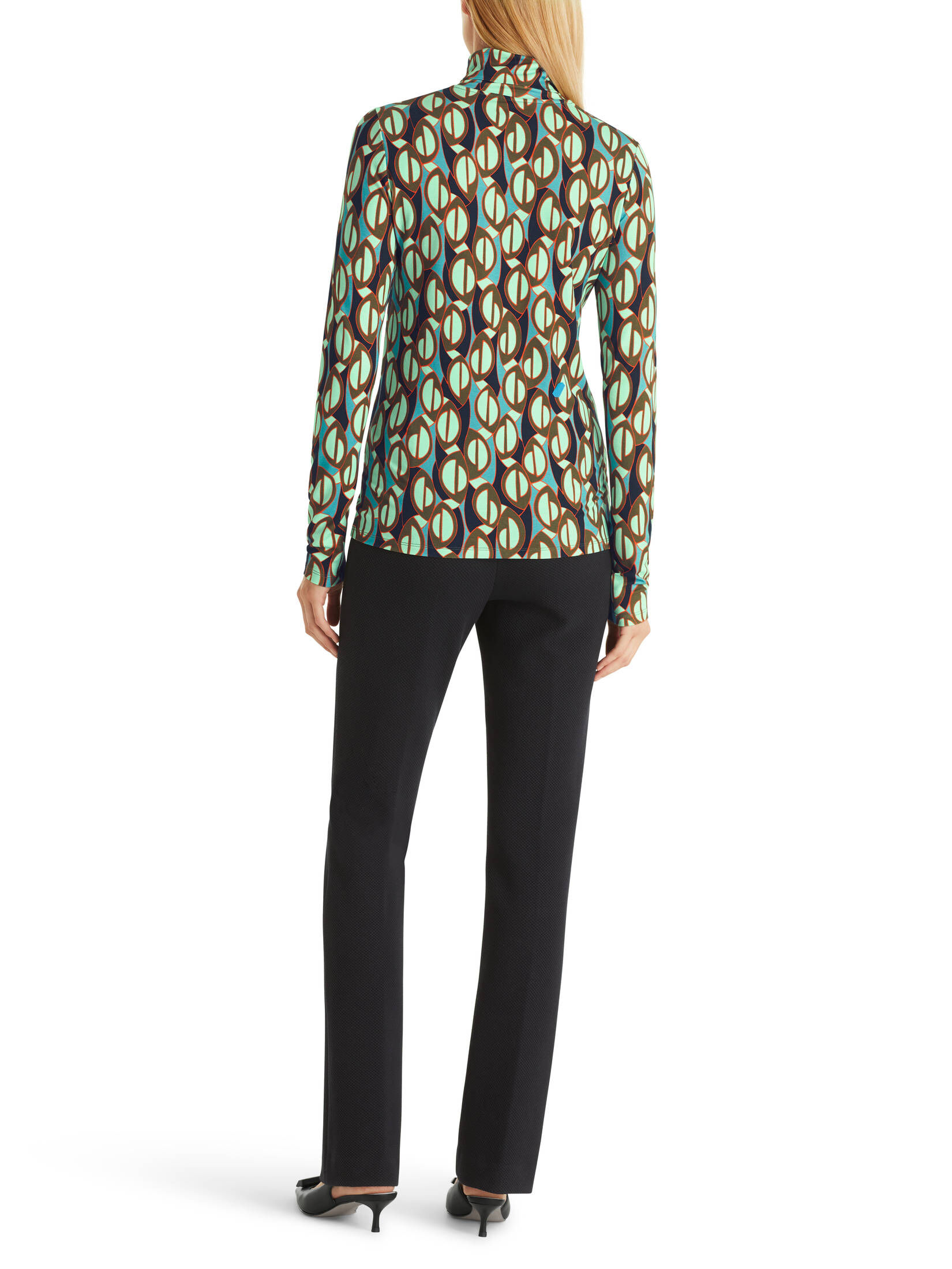 Marc Cain| Damen Rollkragenshirt mit Viskose