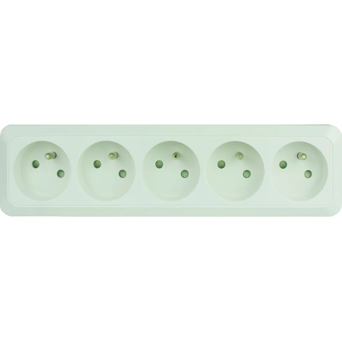 DIO Bloc Multiprise à Câbler 5 Prises Blanc