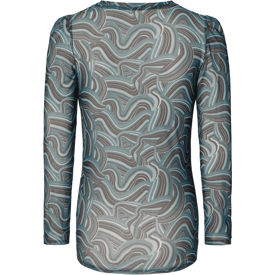 SUPERMOM Langarmshirt Devine Deep Teal